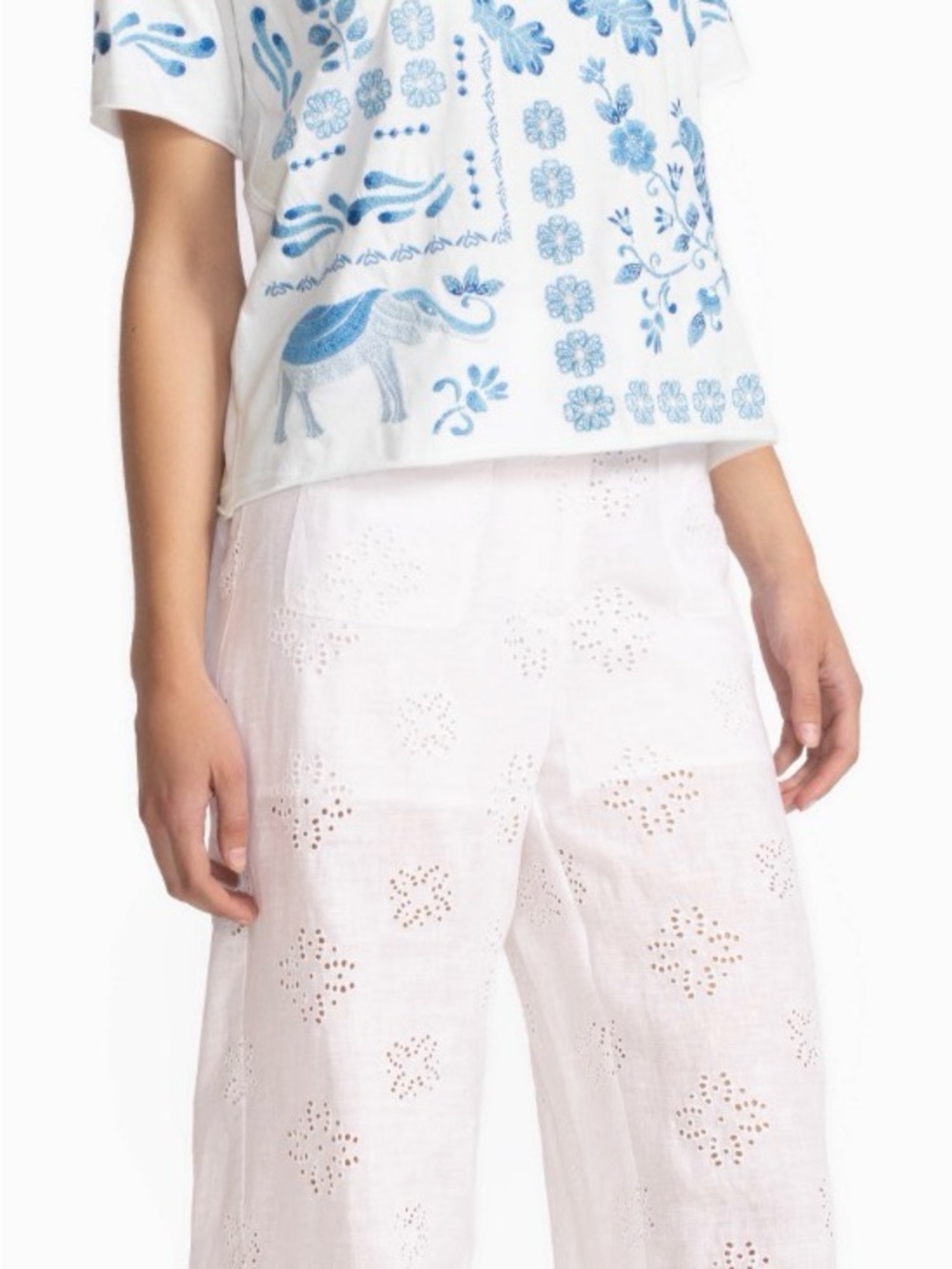 Johnny Was Delores Wide Leg Pants